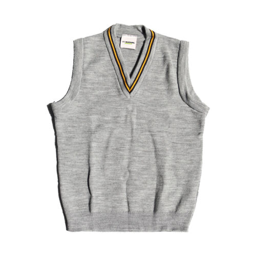 Knitted Slipover with Piping Thumbnail