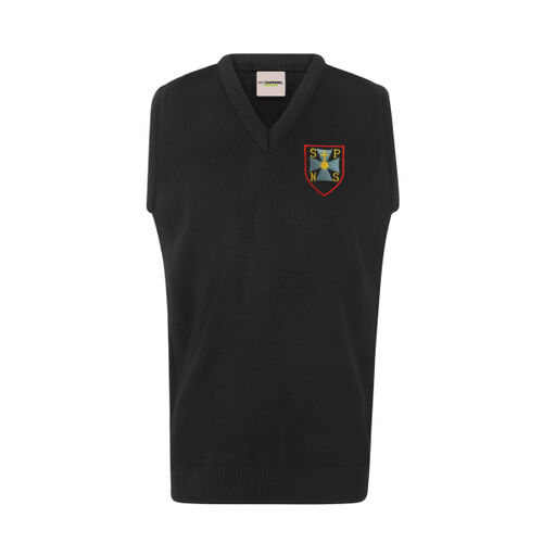 St Patricks Primary Knitted V-Neck Slipover Thumbnail
