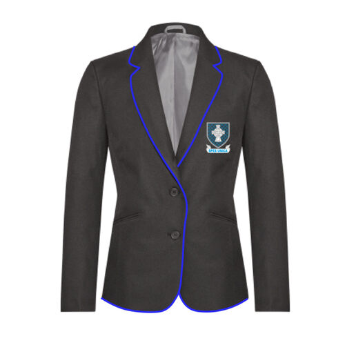 Holy Cross Girls Fitted Braided Blazer Thumbnail