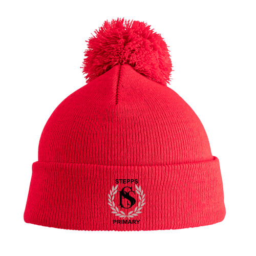 Stepps Primary Bobble Hat Thumbnail